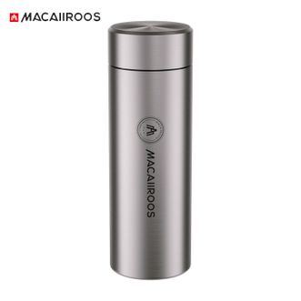 MACAIIROOS  正品真空商务保温杯304不锈钢保温水杯茶水分离长效保温MC-8380BW