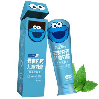 云南白药  益生菌儿童牙膏 （6-12岁）清香薄荷 60g