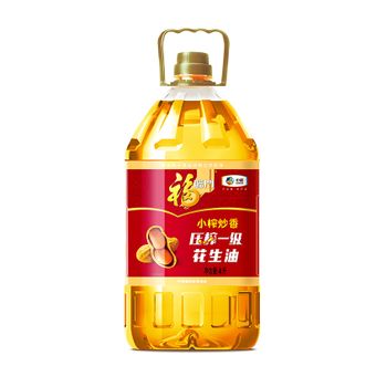 福临门  小榨炒香一级花生油4L非转基因