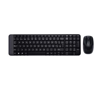 罗技 键鼠套装 家用商务办公无线鼠标无线键盘套装 无线2.4G接收器  MK220 