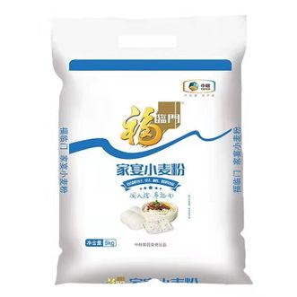 福临门  家宴小麦粉 5kg 包子馒头饺子 面粉 中粮出品