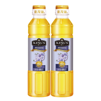 金龙鱼  KING'S特级亚麻籽油400mL*2瓶