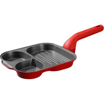 Jeetee  吉特新年限定款有钛陶瓷三合一早餐煎锅不粘平底锅煎蛋神器