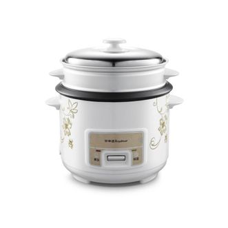 荣事达 电饭煲电饭锅家用小型传统老式直身锅3L容量带蒸笼 RZ-305C