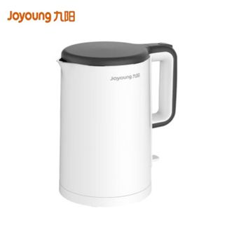 九阳/Joyoung  电热水壶K15FD-W3151双层壶底304不锈钢内胆1.5升大容量水壶