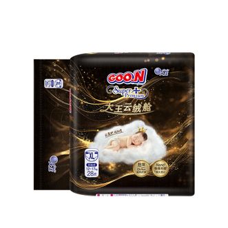 大王（GOO.N）  云绒舱纸尿裤 XL28片(12-17kg)