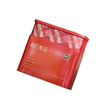 金浣熊食品  羽礼系列-祁门红茶红毛峰铁罐装200g一级红茶