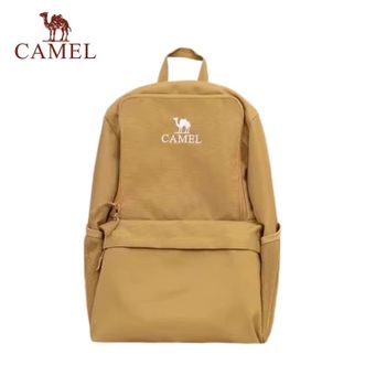 骆驼/Camel  户外双肩背包书包男女大学生徒步休闲爬山旅行旅游登山包   椰壳色