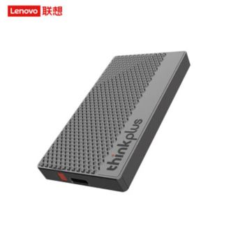 联想（Lenovo）  thinkplus 闪电鲨LS100 512GB移动固态硬盘高达2100MB/s 高速电脑手机usb/type-c双接口便携硬盘