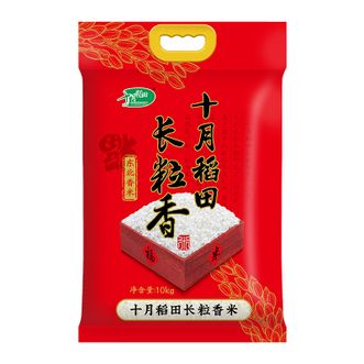 十月稻田  长粒香大米10kg*1袋