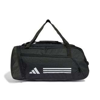 阿迪达斯/Adidas  运动包 大容量运动旅行包拎包男女IP9862 新款手提包训练健身包队包单肩包 黑色/白  含再生材质的实用提包