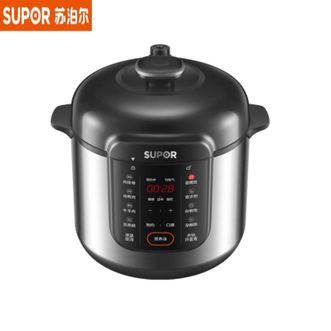 苏泊尔（SUPOR）  电压力锅SY-60YC6006 双胆配蒸笼上蒸下煮智能预约多功能煲汤煮饭电饭煲6L高压锅6-8人