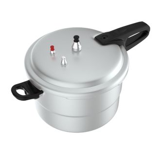 双喜嘉乐蒸格型整体复底铝压力锅22CMQL2210