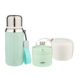 杜邦/DUPONT  酷旅保温壶便携套装600ml PBHTZ-021