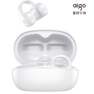 爱国者（aigo）  耳夹开放式蓝牙耳机 TX02 不入耳舒适运动跑步骑行通话降噪耳机