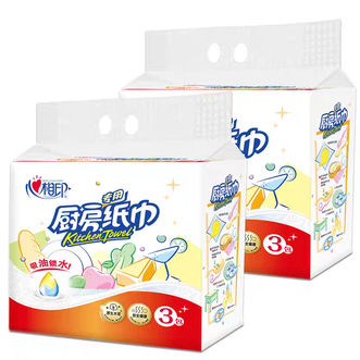 心相印 厨房抽纸70抽*6包（2提）