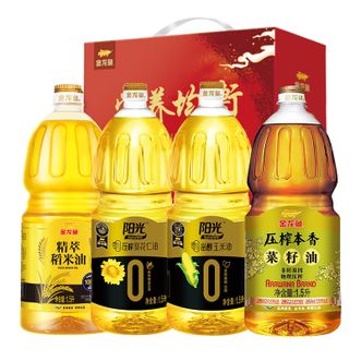 金龙鱼  金玉满堂食用油礼盒D款6L