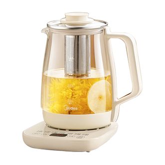 美的/Midea  养生壶 2L大容量全自动烧水壶 花茶壶煮茶壶 电热水壶 12h恒温煮茶器MK-YS20P502
