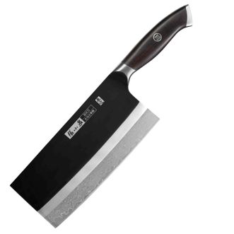 张小泉  闲云大马士革切片刀厨房用刀切菜刀 D100421