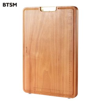 BTSM  正品家用厨房切菜板进口花梨木整木无漆无蜡砧板-BT-ZB45