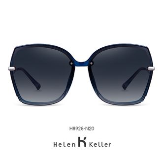 海伦凯勒（Helen Keller）  墨镜太阳镜女开车防晒墨镜大框显瘦防晒眼镜驾驶镜H8928N20