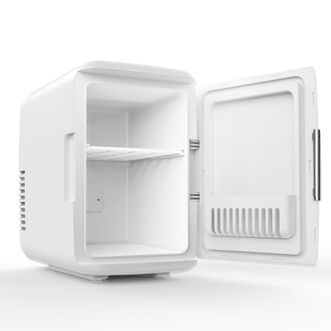 车管家车载迷你小型冰箱4L白色GJ-1104 仅车用12v