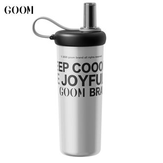 格沫/GOOM  光环杯吸管杯水杯850ml大容量渐变高颜值大容量夏季运动随行水杯GM-24SS-S6太空银