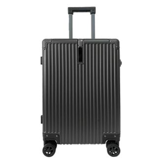 瑞制  出差旅行箱商务时尚登机箱万向轮外观整洁好看；箱套坚固耐重RZ-3220B深灰