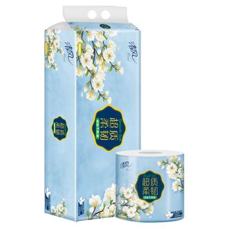 清风  超质柔韧120克/卷*12卷筒卫生纸A20CHK-G