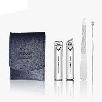 金达日美/RIMEI  蓝色便携指甲钳4件套 LH004/GB2422