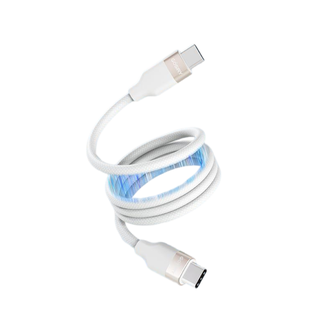 果子理  磁吸数据线 双Type-C接口充电线 PD240W快充线  1.2米