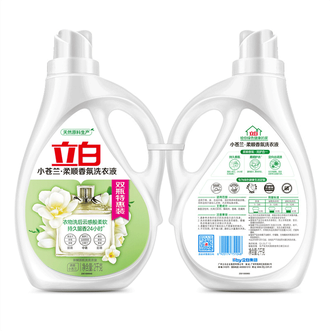立白  小苍兰洗衣液柔顺香氛洗衣液洗护合一持久留香云感柔顺去静电 小苍兰洗衣液2千克*2瓶