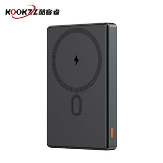 KOOKZZ  【国家3C认证】1万毫安超薄强磁吸移动电源充电宝20W有线快充双向快充 DY22灰色