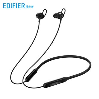 漫步者/EDIFIER  运动蓝牙耳机 金标认证挂脖线控通话降噪耳麦W200BT Free 长续航无线耳塞