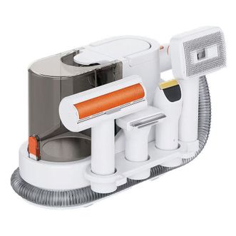 友望/uwant  宠物护理机P100系列专业宠物吸毛机 梳吸一体宠物吸尘器电推剪多功能宠物美容理毛器吸毛梳 P100-C（日常款）