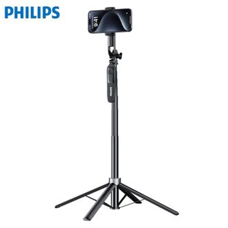 飞利浦（PHILIPS）  蓝牙自拍杆DLK5311B/93直播手机支架落地三脚架手持云台稳定器便携360度旋转拍照拍摄专用