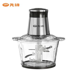 先锋  QD-306绞肉机 2L 玻璃款 软硬双档调节速绞不费劲