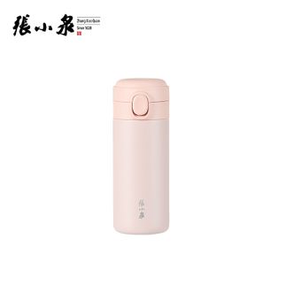 张小泉  泉心随享弹跳杯保温杯350ml运动水杯  樱花粉 C-42810150