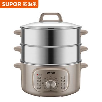 苏泊尔（SUPOR）  电蒸锅13L电火锅304不锈钢内胆多功能电煮锅旋钮操作ZN26YK85