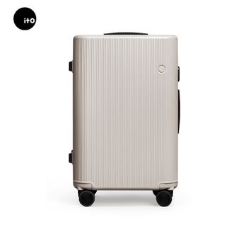 ITO拉杆箱PISTACHIOSTRIPED系列亮面28英寸旅行箱出差旅行托运箱行李箱