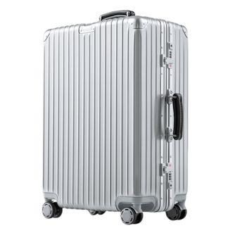 银座  银色26吋行李箱 防水抗压箱体 静音万向轮A-8953K