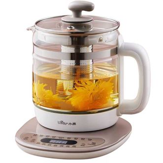 小熊/Bear  养生壶1.5L煮茶壶玻璃电茶壶开水壶  YSH-B18H8
