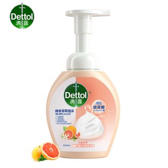 滴露/Dettol  泡沫抑菌洗手液西柚香型250ml