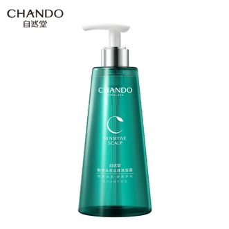 自然堂/Chando  洗发水敏感头皮护理 止痒控油洗发露 男士女士洗头膏550mL