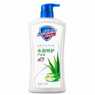 舒肤佳  健康净护沐浴露  滋润保湿男女士通用留香沐浴乳液  720g  芦荟香  包装随机