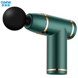 奥鼎康/ODINK  迷你筋膜枪按摩器 肌肉放松器颈肩高频震动电动冲击按摩仪健康电器颈椎按摩枪A-KJM168绿色