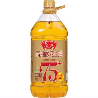 鲁花  高油酸花生油3.06L 5S物理压榨 食用油  油酸含量＞75%  油酸含量＞75%