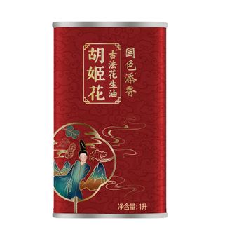 胡姬花  古法国色添香花生油铁罐装1L