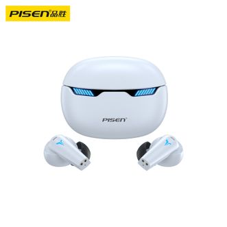 品胜/PISEN 真无线蓝牙耳机 入耳式蓝牙5.1 双唛ENC降噪 低延迟游戏电竞耳机 LV09JL 适用苹果华为荣耀小米等