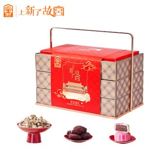 臻味（DELICIOUS）  上新了故宫-1.208kg宫廷禧礼  2025  秋季  新品  高端  坚果糕点月饼  礼盒送礼